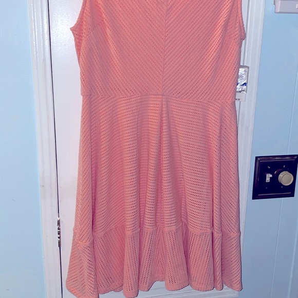 NWT bar lll sleeveless dress size extra-large, color, blushing - Picture 4 of 7